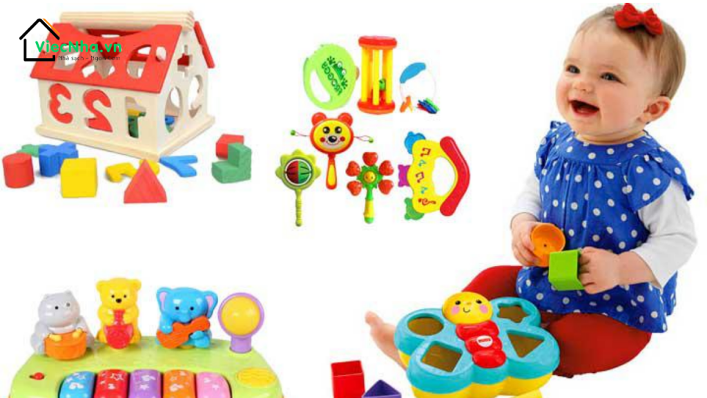Lựa chọn đồ chơi cho em bé 1 tuổi như thế nào?