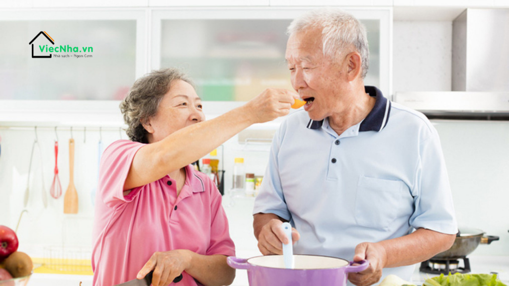 Chăm sóc sức khỏe người cao tuổi bằng việc chú trọng đến ăn uống